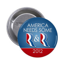 Romney Ryan - América necesita un cierto R y R Pin