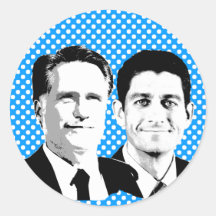 ROMNEY RYAN BUST.png Pegatina
