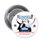 Romney-Ryan: Defensa de la manera americana Pin