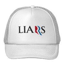ROMNEY RYAN SON LOS MENTIROSOS - .PNG GORRA