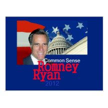 Romney Ryan Tarjetas Postales