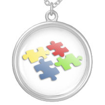 Rompecabezas de la conciencia del autismo grimpola personalizada