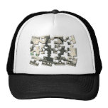 Rompecabezas del dólar gorras