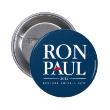 Ron Paul 2012 (azul) Pin