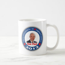 Ron Paul 2012: ¡Libertad y justicia para todos! Tazas