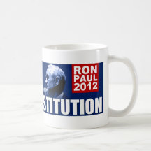 Ron Paul: Campeón de la constitución Taza