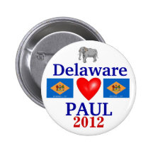 Ron Paul Delaware 2012 Pin