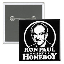 Ron Paul es mi Homeboy Pin