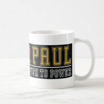 Ron Paul habla verdad al poder Taza