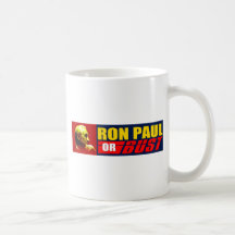 Ron Paul o BUSTO Taza