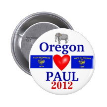 Ron Paul Oregon 2012 Pins