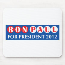 Ron Paul para el presidente 2012 Alfombrillas De Raton