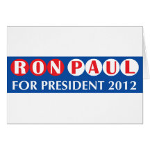 Ron Paul para el presidente 2012 Felicitaciones