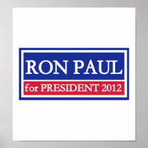 Ron Paul para el presidente 2012 Impresiones