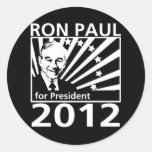 Ron Paul para el presidente 2012 Pegatinas