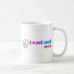 Ron Paul para el presidente 2012 Taza De Café