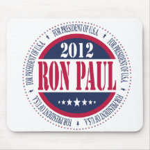 Ron Paul para el presidente Alfombrilla De Ratón