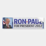 Ron Paul para el presidente pegatina para el parac Etiqueta De Parachoque