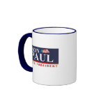 RON PAUL PARA el PRESIDENTE (prohibición Tazas
