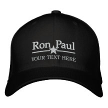 Ron Paul personalizó el texto Gorra De Beisbol