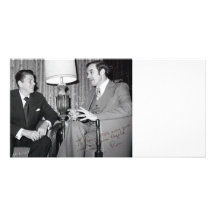 Ron Paul y tarjeta del personalizable de Reagan Tarjetas Personales Con Fotos