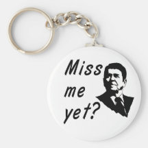 ¿Ronald Reagan - Miss Me todavía? Llavero Personalizado