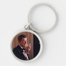 Ronald Reagan que tuesta llavero de la fotografía