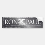 RonPaul2012 Etiqueta De Parachoque