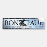 RonPaul2012 Etiqueta De Parachoque