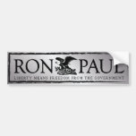 RonPaul2012 Pegatina De Parachoque