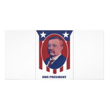 Roosevelt 1900 tarjetas fotográficas personalizadas