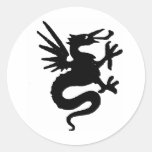 Ropa 36 del dragón etiqueta