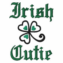 Ropa bordada Cutie del irlandés