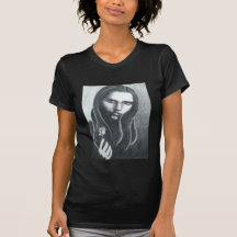 Ropa de la angustia (dibujo) camisetas