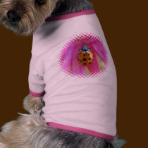 Ropa del mascota de la mariquita ropa para mascotas