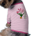 Ropa del mascota del cultivador del jardín camiseta de mascota