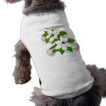 Ropa del mascota del navidad blanco ropa de perro