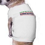 Ropa mexicana-americano del mascota camisetas mascota