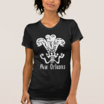 Ropa real de la flor de lis camisetas