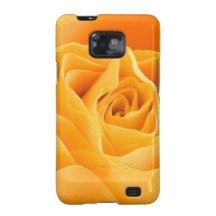 Rosa amarillo galaxy s2 fundas