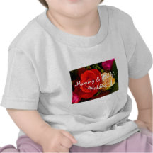 Rosa amarillo rojo camiseta