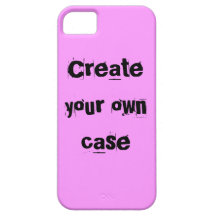 Rosa claro cree su propio caso iPhone 5 Case-Mate fundas