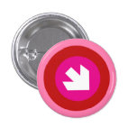 Rosa con la flecha pins