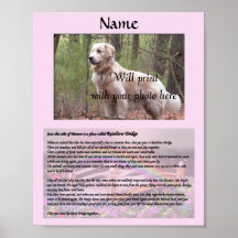 Rosa conmemorativo del mascota del puente del arco impresiones
