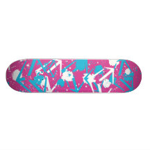 Rosa de Glo del día Tabla De Skate