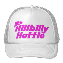 Rosa de Hottie del Hillbilly gorras