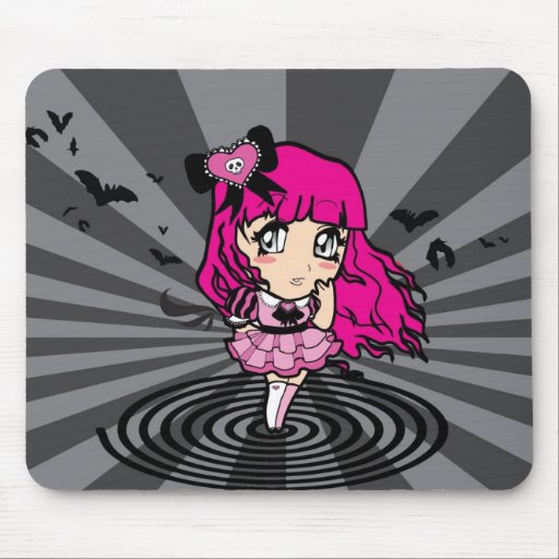 Rosa de Mara Chibi Tapete De Raton