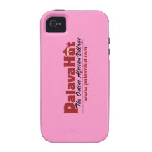 Rosa del compañero del caso de PalavaHut Case-Mate iPhone 4 Carcasas