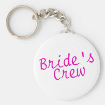 Rosa del equipo de las novias llavero personalizado