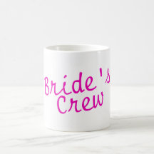 Rosa del equipo de las novias taza